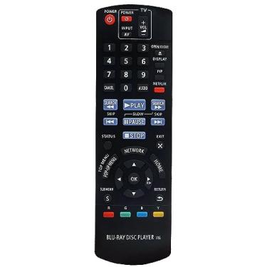Imagem de Novo controle remoto N2QAYB000575 para leitor de disco Blu-Ray Panasonic DMP-BD75 DMP-BD755 DMP-MST60 DMP-MS10 DMP-BDT210 DMP-BDT110 DMP-BDT215 DMP-BDT310 BluRay DVD Player remoto N2QAYB000574 N2QAY