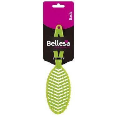 Imagem de Escova cabelo bellesa oval flex cores diversas