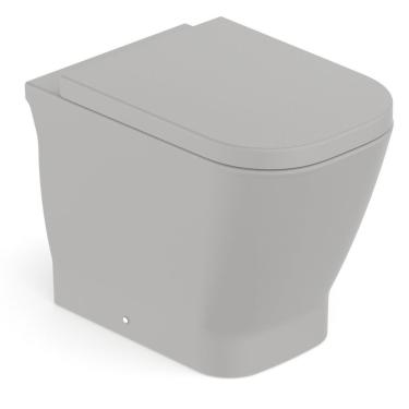 Imagem de Kit Vaso Sanitário Convencional Com Assento Termofixo Queda Amortecida Gap Roca Stone