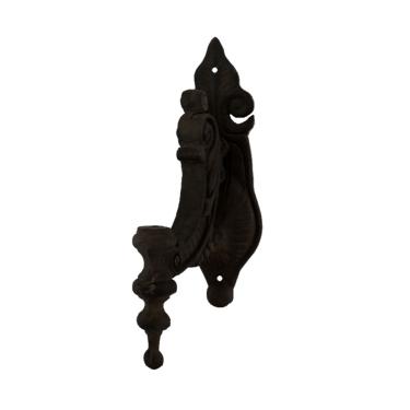 Imagem de Suporte Lampião Sitio Fazenda Ferro Fundido Grande 27X45Cm