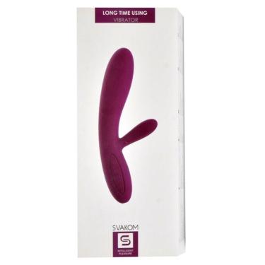 Imagem de Vibrador Recarregável 6 Vibrações Roxo Lucas - Svakom - Violeta