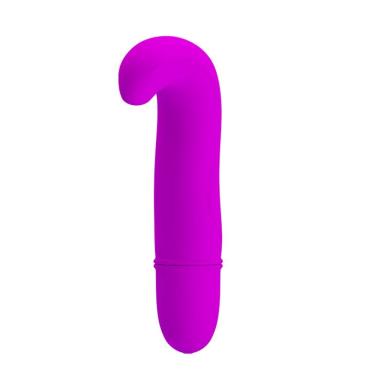 Imagem de Mini Vibrador Ponto G 10 Vibrações - Dana Pretty Love - Magenta, Regulável