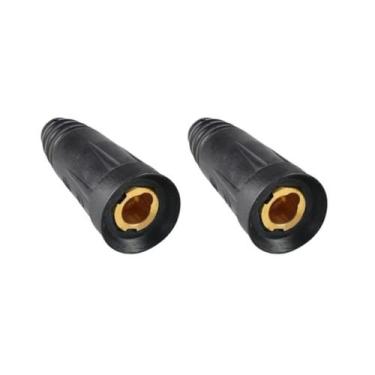 Imagem de 2 pcs conector engate rápido fêmea 13mm cabo solda 25 a 70mm - OMEGA