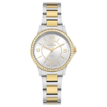 Imagem de Relógio Technos Feminino Ref: 2035nch/1k Elegance Bicolor