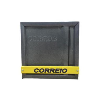 Imagem de Caixa De Correio Carta Grade Vertical Cinza - JGC COMERCIAL