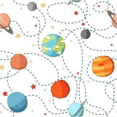 Imagem de Papel de Parede Adesivo Planetas 16092946 0,58x3,00M - Adesivo BR