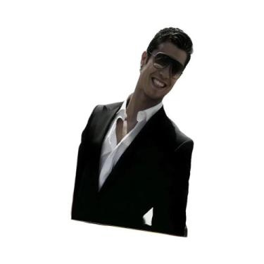 Imagem de Cristiano Ronaldo HD Poster Famosa Estrela De Futebol Casa Quarto Bar 