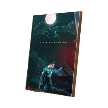 Imagem de Cristiano Ronaldo HD Poster Famosa Estrela De Futebol Casa Quarto Bar 