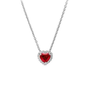 Imagem de Conjunto De Colar E Brincos De Prata S925 Feminino Joias De Luxo Prese