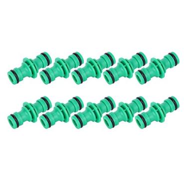 Imagem de KIMISS Connector de Mangueira de água Reta de 10pcs Conectores Rápidos para Irrigação de Jardim - Ferramenta de Junta de Tubo Eficiente para Uso Doméstico e Agrícola