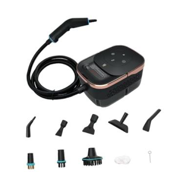 Imagem de Ｂｅｓｇａ Máquina de limpeza a vapor de alta pressão com plugue UE, leve, uso doméstico, multiuso para pisos, móveis domésticos, banheiro, Ouro Preto