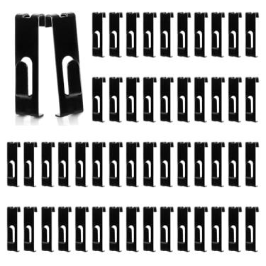 Imagem de 7RiversART Gancho utilitário para exibição de notch, grade de metal preto, acessórios de parede para varejo, exibição de fotos, mostras de arte, pinturas (50)