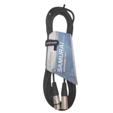 Imagem de Cabo de Microfone Xlr F XlrM Roxtone 5 metros SMXX200L5
