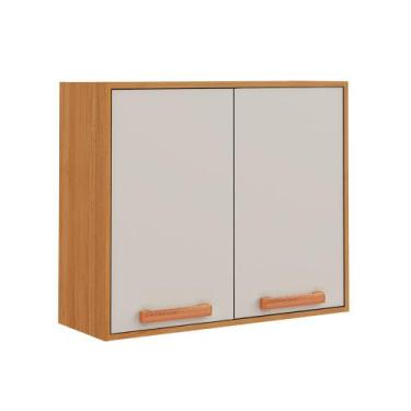 Imagem de Armario itatiaia napoles 2pt 80cm - ITATIAIA MOVEIS, Cinamomo/Off Whit