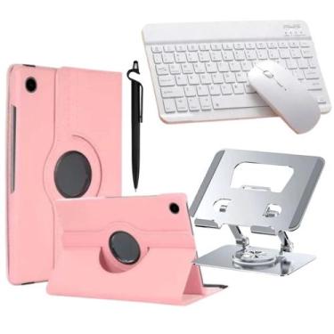 Imagem de Kit Capa Para Tablet Samsung A9 Plus 11' +Suporte + Teclado Mouse + Ca