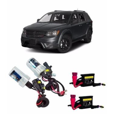 Imagem de Kit Xenon Farol De Milha H16 8000k