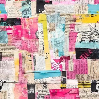 Imagem de REDAMANCY Papel de parede abstrato moderno rosa amarelo azul para tirar e colar papel de parede de contato, papel de parede vintage, fácil de remover para mesa-de-cabeceira, gaveta, gabinete