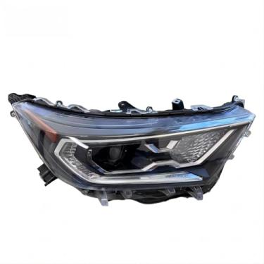 Imagem de Lâmpada de neblina esquerda direita LED luz diurna frontal LED conjunto de farol lâmpada de canto ampla compatível com RAV4 2019-2023 81110-0R162 (direita)