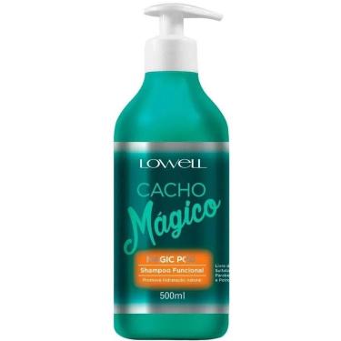 Imagem de Shampoo Funcional Cacho Mágico 500 ml Lowell - 4010-Feminino