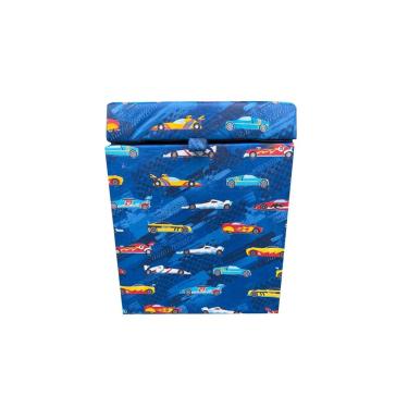 Imagem de Puff Baú Quadrado 1 Lugar 36X36 Cm Carrinho