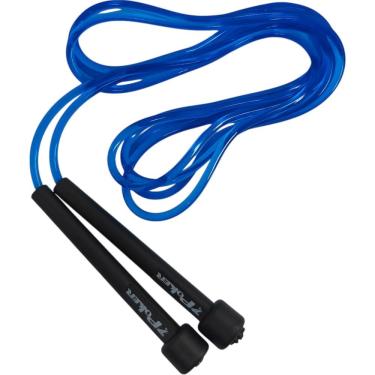 Imagem de Corda De Pular Profissional Cabo Anatômico Academia Treino Fitness Poker 09096