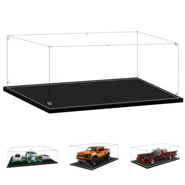 Imagem de LILIKAKA Vitrine De Acrílico Para Lego 76328, Batmóvel Da Série Classic Tv, 42127, 21054, The White House Ou 42126, Ford F-150 Raptor, 55 X 25 18 Cm (21,65 9,84 7,08 Polegadas)