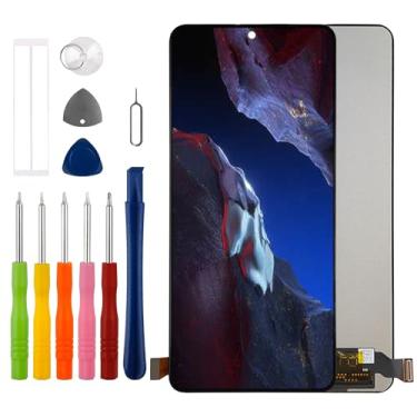 Imagem de Tela TFT compatível com Xiaomi Poco F5 Pro 23013PC75G 16.9 cm LCD Display Touchscreen Digitalizador Assembléia com kit de ferramentas de reparo, sem função de impressão digital