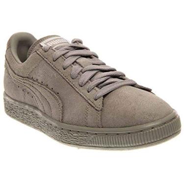 Imagem de PUMA Women's Suede Classic Matt and Shine Sneaker, Drizzle/Drizzle, 10 B US