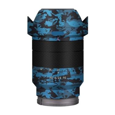 Imagem de Adesivo de lente de câmera para Sony FE 12-24 mm F4 G Macro Coat Wraps Film Protective Vinyl Decal Skin 12-24 4 (Knight Black)