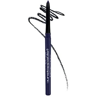 Imagem de MAYBELLINE Lápis Delineador Azul Mecânico À Prova D'Água Unstoppable, Fácil De Aplicar, Desliza Suavemente, Dura Até 24 Horas, Cor Safira
