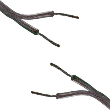 Imagem de Fio Cabo Ponta Estanhada P/ Faltante Caixa Som 2x1,00mm 15m - Smart