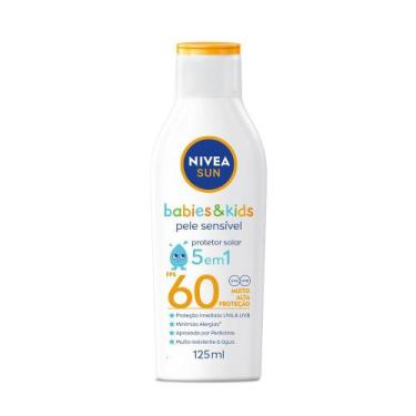 Imagem de Protetor Solar Nivea Sun Kids E Babies Pele Sensível FPS 60 125ml, 1, 