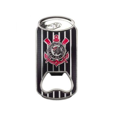 Imagem de Ímã Abridor Garrafas Lata Corinthians 8.5x4cm