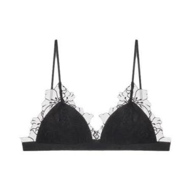 Imagem de Conjunto De Sutiã Bordado De Renda Francesa Pure Desire Victoria Femin