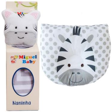 Imagem de kit Naninha + Travesseiro Anatômico Encosto de Cabeça Com Segurança - 