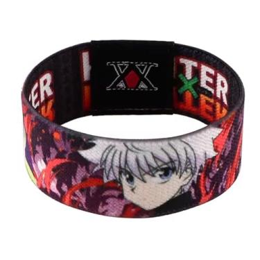 Imagem de Gon Killua anime mangá Hunter X XX 18 cm pulseira elástica reversível pulseira elástica