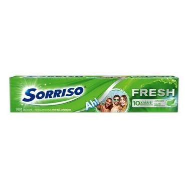 Imagem de Kit c/ 2 creme dental Sorriso Fresh Hortela Explosion 90g