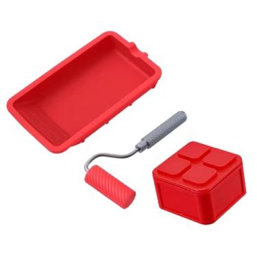Imagem de KiBcsLic Kit de caixa de cola de silicone reutilizável, recipiente de cola profissional premium para marcenaria, espalhador para projetos de artesãos, Style C