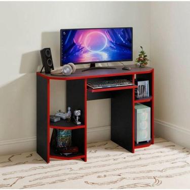 Imagem de Mesa Escrivaninha Gamer Computador Notebook Estudo Trabalho