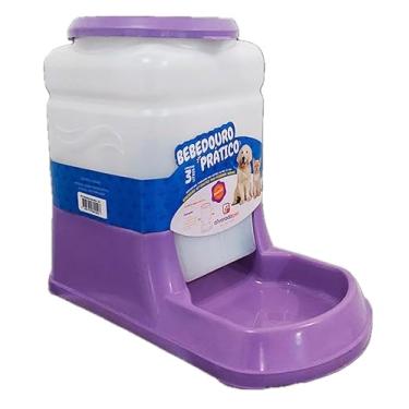 Imagem de Bebedouro Automatico Cães Cachorros Gatos Pratico 3Litros