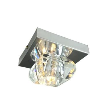 Imagem de Spot plafon cristal K9 sobrepor Laje quarto sala AC662 - Acende a Luz