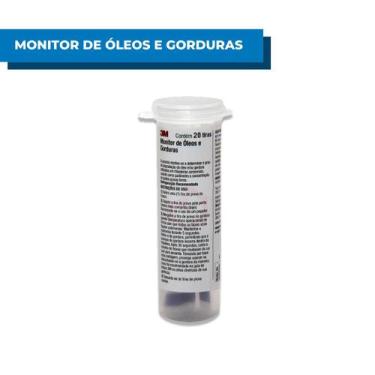 Imagem de Monitor de Óleos e Gorduras 3M Com 20 Fitas Tiras Para Restaurantes La