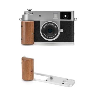 Imagem de Punho de madeira em forma de L para FUJIFILM X-Half (nogueira prata)