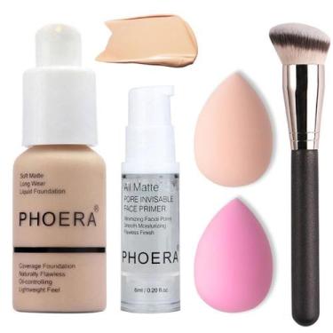 Imagem de Conjunto de base líquida BestLand PHOERA Matte Full Coverage