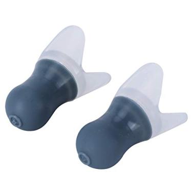 Imagem de KUIDAMOS Orelhas Com Redução de Ruído, Orelhas de Silicone Resistentes à água, Proteção Auditiva Reutilizável Em Plugue Flexível Silicone para As (Tamanho grande cinza + caixa pp)