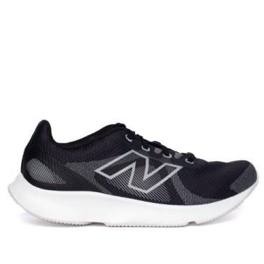 Imagem de O Tênis Masculino New Balance 430 V4 Logo Preto/Cinza, Preto, Cinza, 4