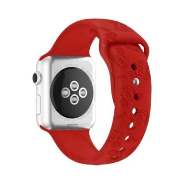 Imagem de Pulseira De Silicone Cartoon Macia Para Apple Watch Series 9 8 7 6 5 S