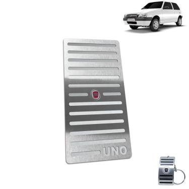 Imagem de Descanso De Pé Fiat Uno 2004 Até 2011 Aço Inox