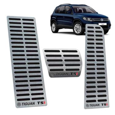Imagem de Descanso De Pé + Pedaleira Vw Tiguan Tsi 2012/2017 I Preto