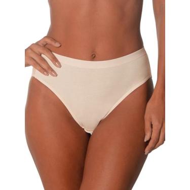 Imagem de Calcinha Cavada Demillus 056014 Feminina Cotton (ANTIGA 26014) T. P/XG